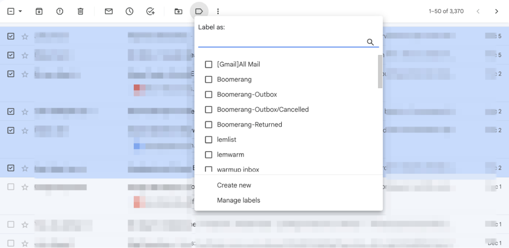 apply label to gmail email