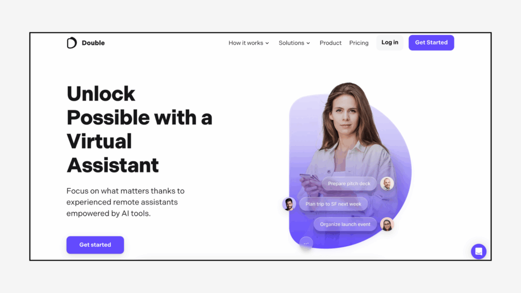 double website homepage